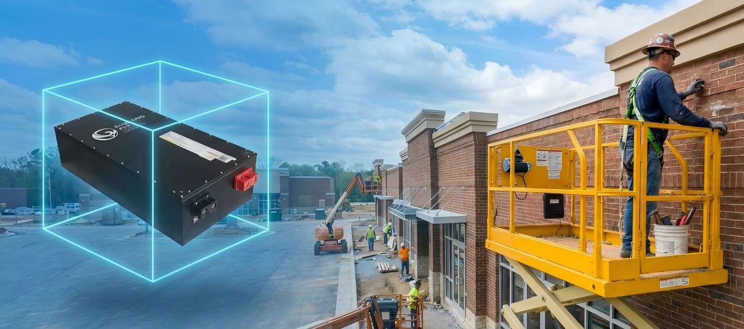 Aerial Work Platform Lithium Battery Replacement