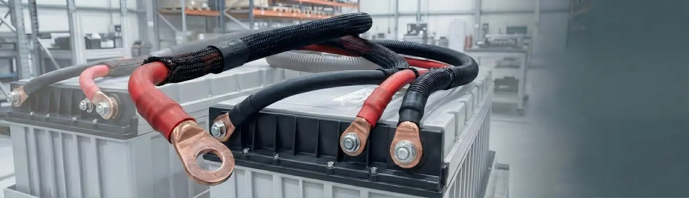 High Current Battery Wiring Harness Connection