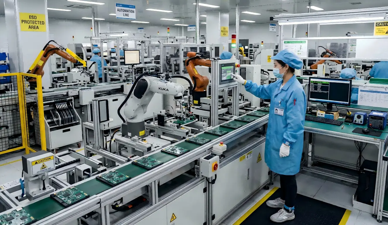 BMS SMT Cleanroom Line