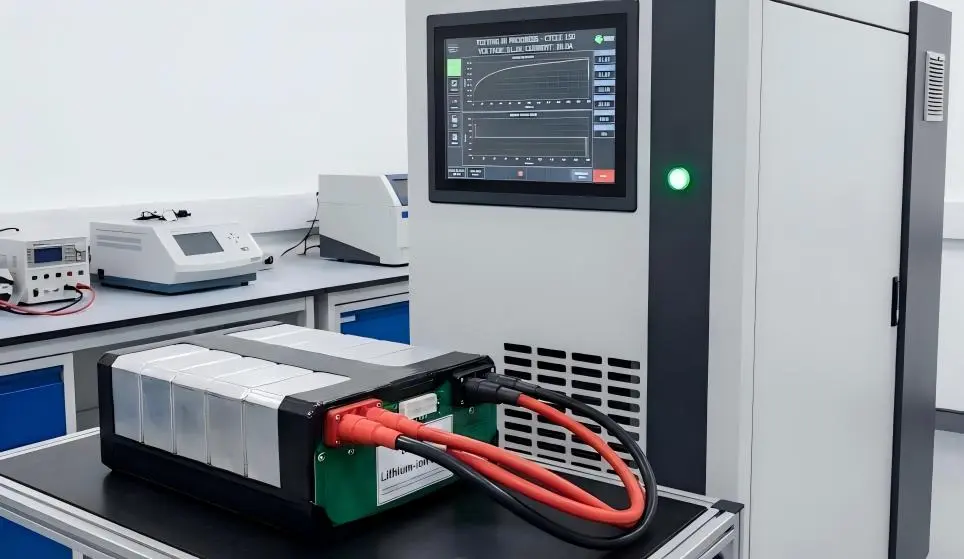 Active Safety Testing Process for Lithium Battery Packs