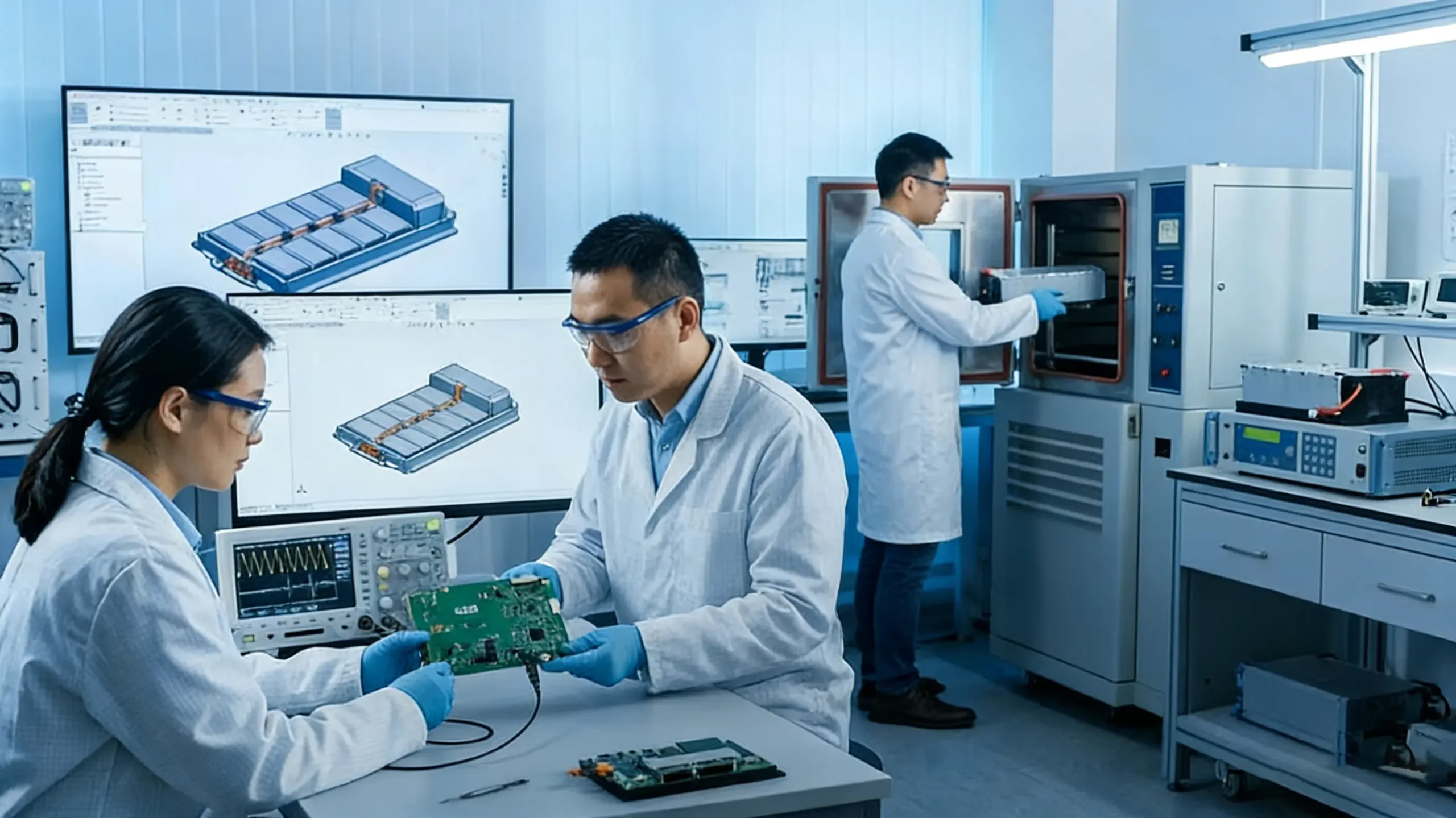 Chalong Fly Lithium Battery R&D Engineering Team in China