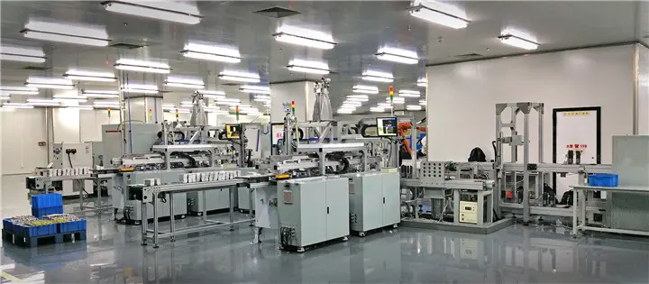 Chalong Fly Advanced Automated Battery Production Line Background