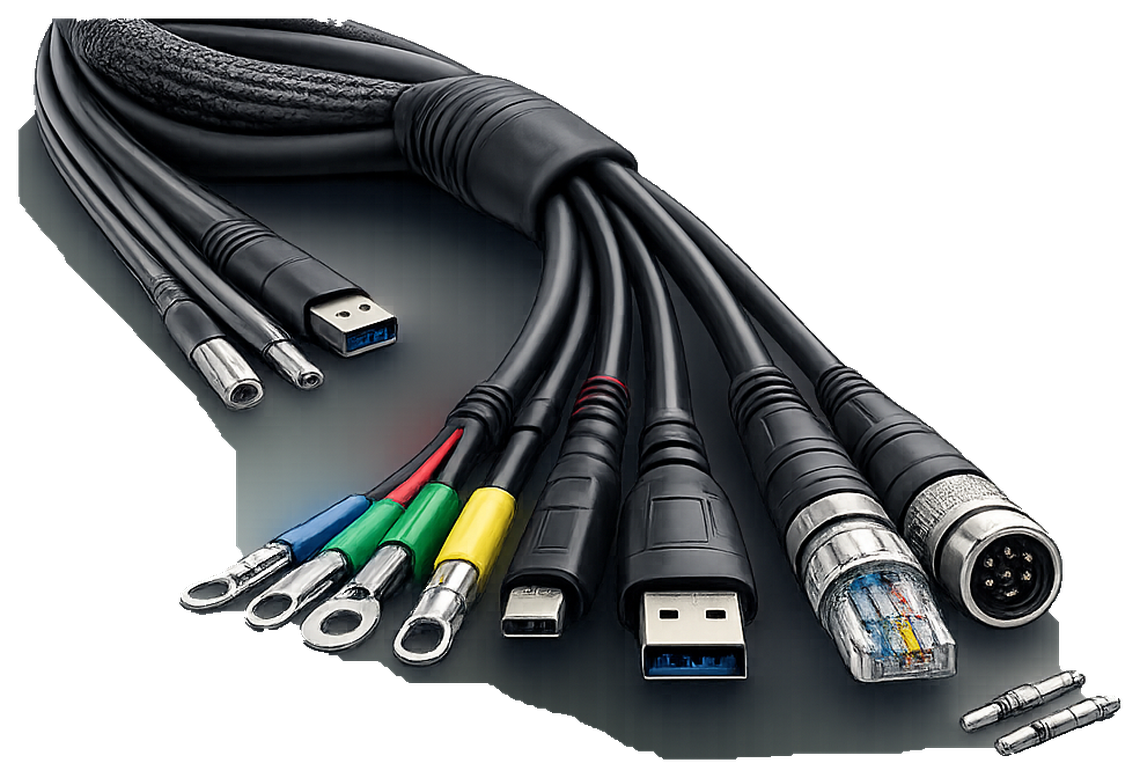 Custom Overmolded Cable Assemblies