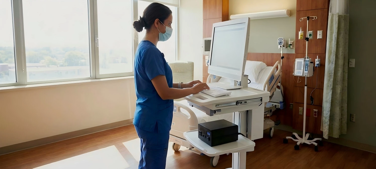 Medical Cart and Workstation Power Solutions