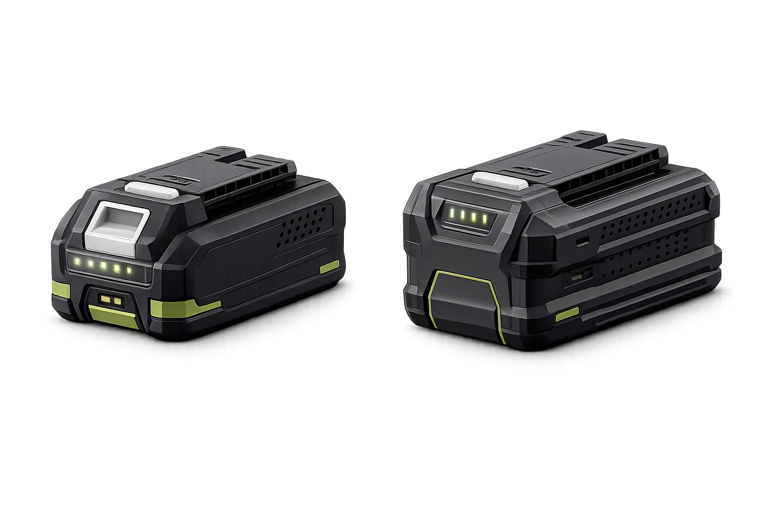 Power Tool Battery Black Sizes