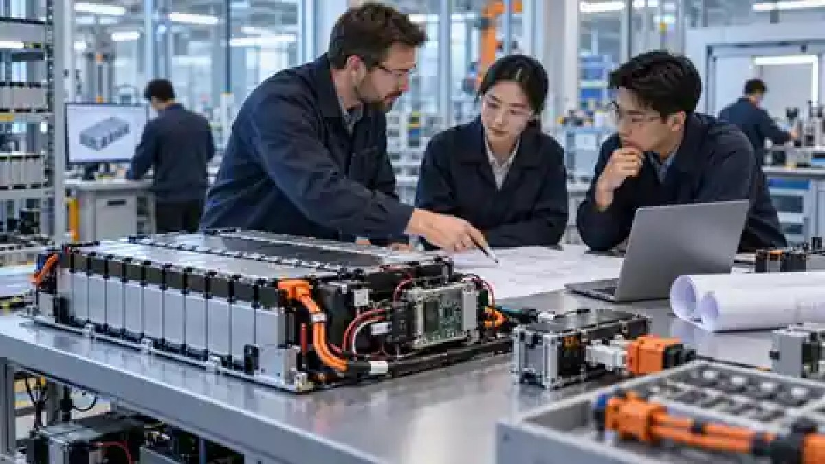 Revue d’ingénierie d’un pack batterie sur mesure avec modules, BMS, faisceau de câbles et documentation technique